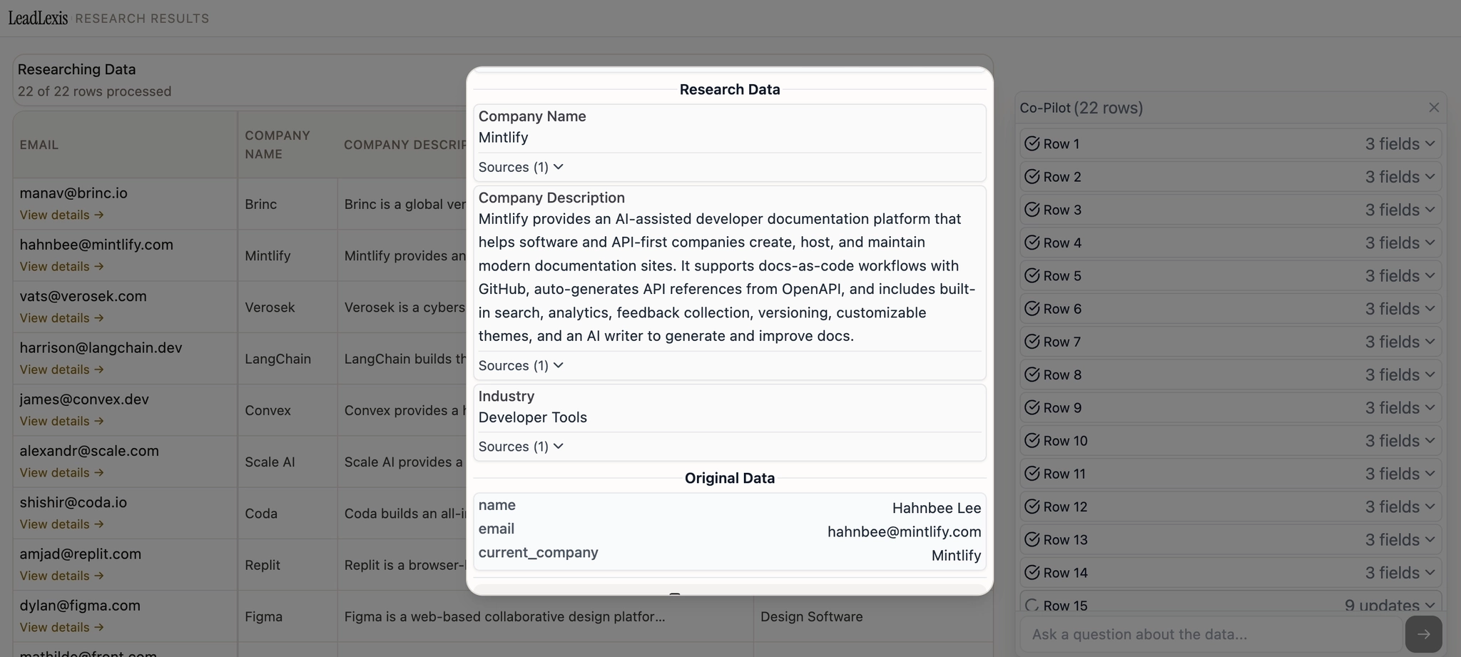 Turn Email Lists into Actionable Intelligence
